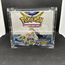 Pokemon Acrylic Case for Booster Box With Strong Magnetic Lid - Image 1