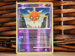Pokemon SOLROCK 45/147 REV HOLO RARE | LP Light Play | Supreme Victors | 2009 - Image 1