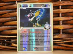 Pokemon CHATOT 54/147 REVERSE HOLO | MP Moderate Play | Supreme Victors | 2009 - Image 1