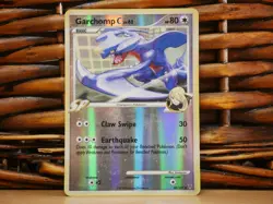 Pokemon GARCHOMP 60/147 REVERSE HOLO | D Damaged | Supreme Victors | 2009 - Image 1