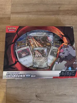 Pokemon TCG: Bloodmoon Ursaluna ex Collection Box : New & Sealed - Image 1