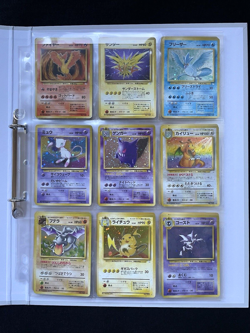 Pokemon Card 100％ COMPLETE Fossil Master Set 48/48 1997 Japanese Old Back MP - Image 1