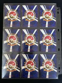 Pokemon Card 100％ COMPLETE Fossil Master Set 48/48 1997 Japanese Old Back MP - Image 4