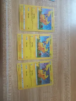3x Pikachu SWSH039 General Mills Promo 2020 Holo Rare Holo Pokemon TCG Cards NM - Image 2