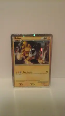 Pokemon TCG Raikou Collector's Tin with 2 Cards 820650106811 - Image 4