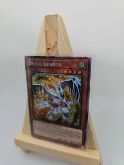 Yu-Gi-Oh! TCG Debris Dragon Platinum Secret Rare Card RA03-EN214 - Image 3