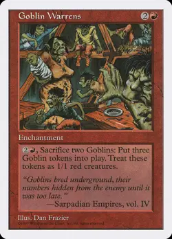 Goblin Warrens [Fifth Edition] Magic MTG - Image 1