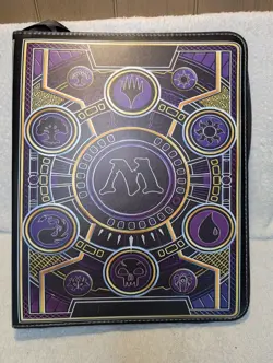 Ultra PRO: MAGIC THE GATHERING Mana (9-Pocket Zippered PRO-Binder) [ULP 19262] - Image 1