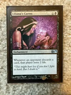 1x Liliana’s Caress M11 MTG Magic The Gathering Uncommon LP English - Image 2
