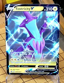 Toxtricity V Sword & Shield SWSH017 Pokemon TCG Black Star Promo Ultra Rare NM - Image 1