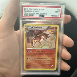 2013 Pokemon Charizard Legendary Treasures Holo #19 PSA 9 MINT - Image 1