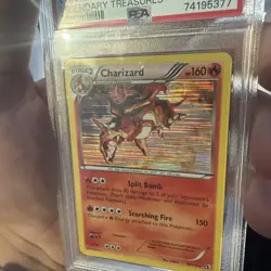 2013 Pokemon Charizard Legendary Treasures Holo #19 PSA 9 MINT - Image 4