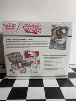 Pokemon TCG Scarlet & Violet White Flare ETB (Elite Trainer Box) Factory Sealed - Image 2
