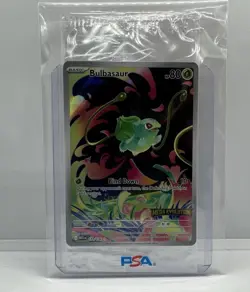 Bulbasaur 133/132 Illustration Rare Pokemon Mega Evolution STAMPED SEALED - Image 1
