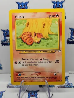 Pokemon Neo Destiny Vulpix 91/105 - NM - Image 1