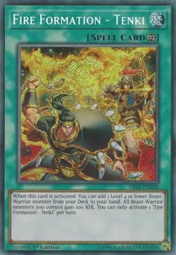 Fire Formation - Tenki - FIGA-EN028 - Secret Rare - 1st Edition - Yugioh EURO - Image 1