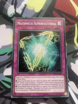 Mathmech Superfactorial - MYFI-EN012 - Secret Rare - 1st Edition - Yugioh - Image 1