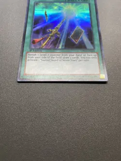 Yu-Gi-Oh! Sacred Sword Of Seven Stars Super Rare 1st Edition LTGY-EN066 HP - Image 2