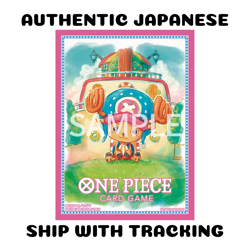 ONE PIECE TCG GAME CARD Promotional Sleeve 2025 CHOPPER SET 10 SLEEVES PROMO - Image 1