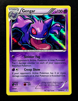 2016 Pokemon GENGAR Generations HOLO Foil Rare XY Series Set Card 35/83 NM+ - Image 1