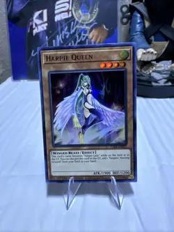Yu-Gi-Oh Harpie Queen Lost Art Promo Ultra Rare Card LART-EN021 - Image 1