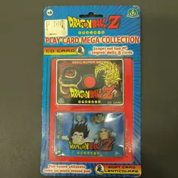 Dragon Ball Z Play Card Mega Collection CD Card - GOKU Super Sayan - Image 1