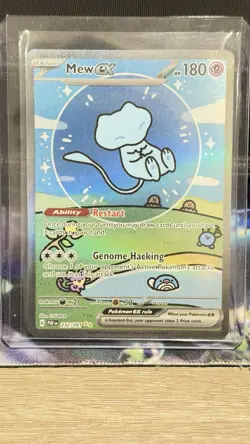 Pokemon TCG Bubble Mew EX Paldean Fates Card 232/091 Near Mint Condition - Image 1