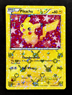 2013 Pokemon PIKACHU Legendary Treasures HOLO Radiant Collection Card RC7/RC25 - Image 3