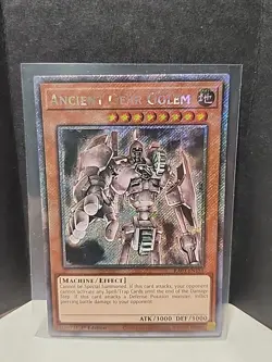 Ancient Gear Golem Platinum Secret Rare Card RA03-EN151 - Image 1