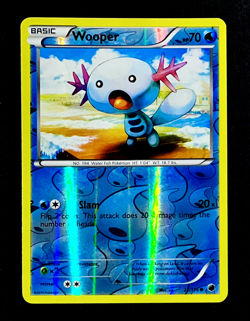 2013 Pokemon WOOPER Plasma Freeze REVERSE HOLO Foil Black & White Card 21/116 - Image 1