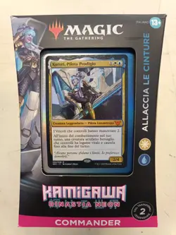 Magic the Gathering - Kamigawa Dinastia Neon Allaccia Le Cinture Mazzo Ita MTG - Image 1