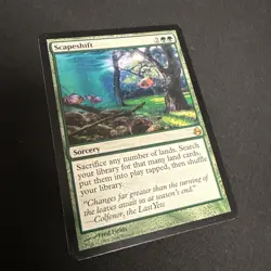 1x Scapeshift - Magic The Gathering ~Morningtide~ #136/150 MTG - Image 1