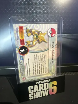 Topps Pokemon 65 Alakazam Blue Label NM - Image 2