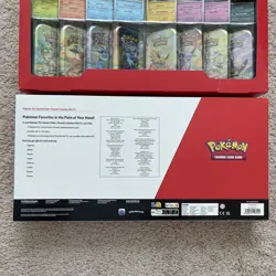 2 Pokemon TCG Prismatic Evolutions 8-Pack Mini Tins Promos Costco Bundle IN HAND - Image 2