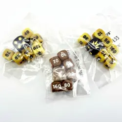 Lot of 3 Pokemon Dice Sets Crown Zenith Brilliant Stars Elite Trainer TCG - Image 1