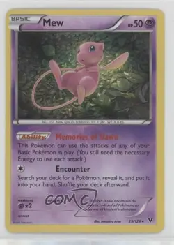 Mew Holo Pokemon XY Fates Collide #29 - Image 1