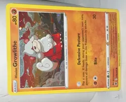 Hisuian Growlithe 070/189 Astral Radiance Cosmos Holo Pokemon TCG NM - Image 3