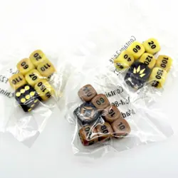 Lot of 3 Pokemon Dice Sets Crown Zenith Shining Fates Elite Trainer TCG - Image 1