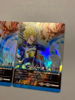 Super Saiyan Vegeta Dragon Ball Super Carddass Card Bundle of 2 cards - Image 3