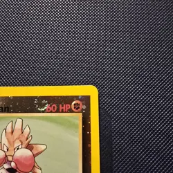 Pokemon Hitmonchan Winner Stamp WOTC Best Promo Holo Swirl # 2 NM Card - Image 5