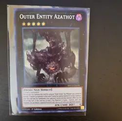 SHVA-EN018 Outer Entity Azathot Secret Rare 1st Edition NM Yugioh Card - Image 1