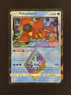 Pokemon Card TCG - Volcanion 31/131 (Prism Star Rare) - SM Forbidden Light - NM - Image 1