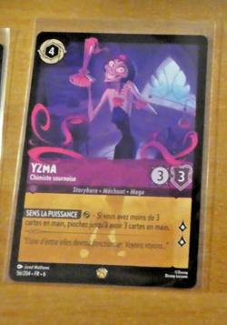 LORCANA TRADING CARD GAME DISNEY CHAPITRE 6 CARTE LEGENDAIRE Yzma 56/204 FR MINT - Image 1