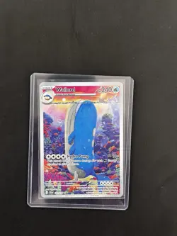 Wailord 162/159 Journey Together Illustration Holo Card Near Mint Condition - Image 3