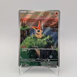 Victini SVP 208 Black Star Promo Illustration Rare NEAR MINT Pokemon Card [3] - Image 1