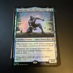 MTG Magic Spider-Man SPE - spider-man 2099 miguel o’hara foil 0008 - Image 1