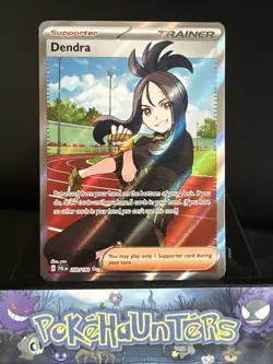 Pokemon Card Dendra 250/193 Ultra Rare Trainer Paldea Evolved NM - Image 1