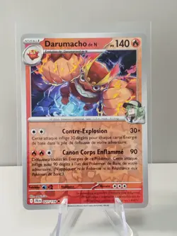 Carte POKEMON FR - EV09 Aventures Ensemble 027/159 Darumacho de N Reverse Neuf - Image 1