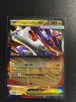 Pokemon TCG MEGA EVOLUTION Mega Latias EX Black Star Promo 011 - Image 1