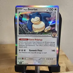 Hop's Snorlax - 117/159 - Journey Together - Holo Rare - Pokemon English New - Image 1